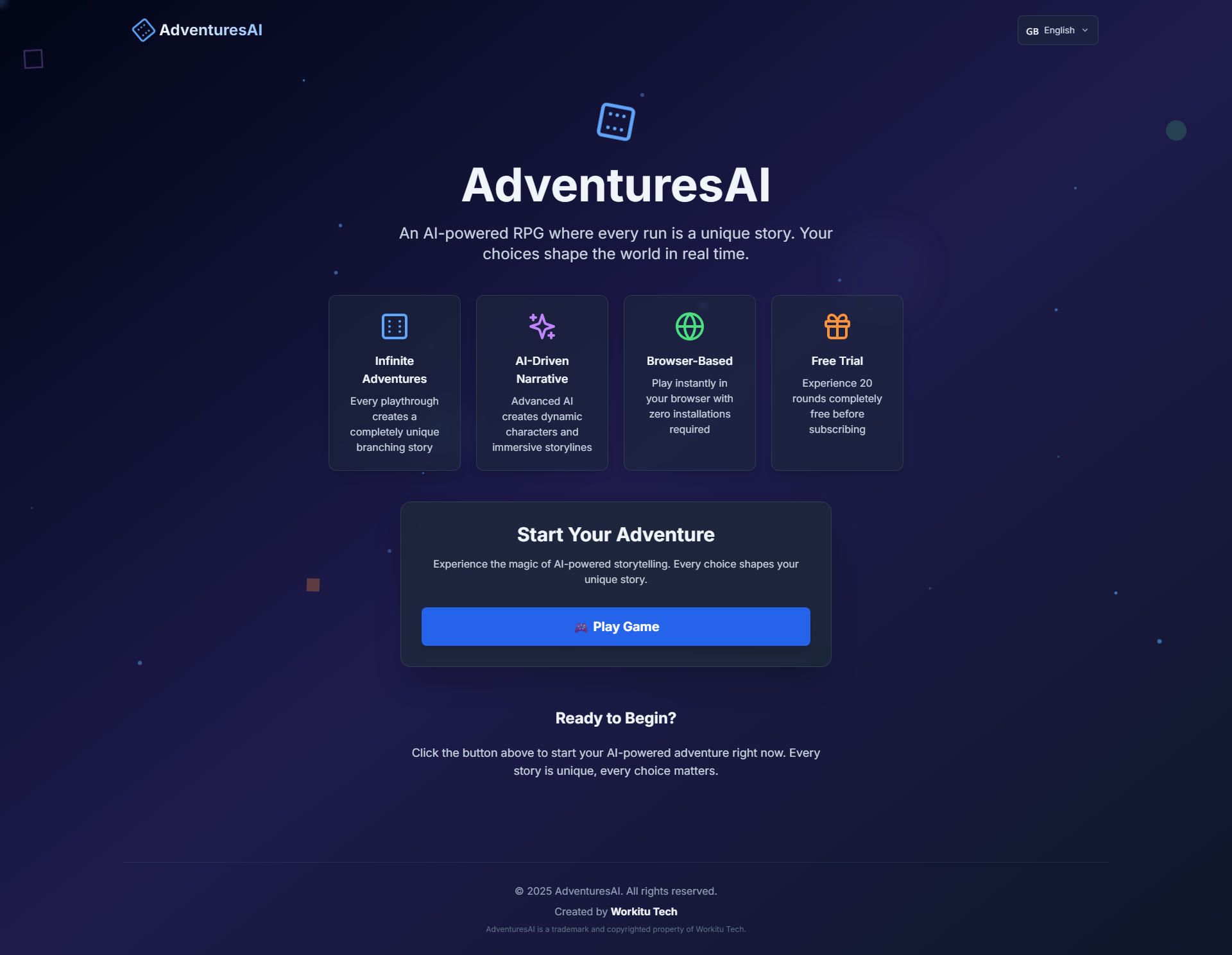 AdventuresAI screenshot